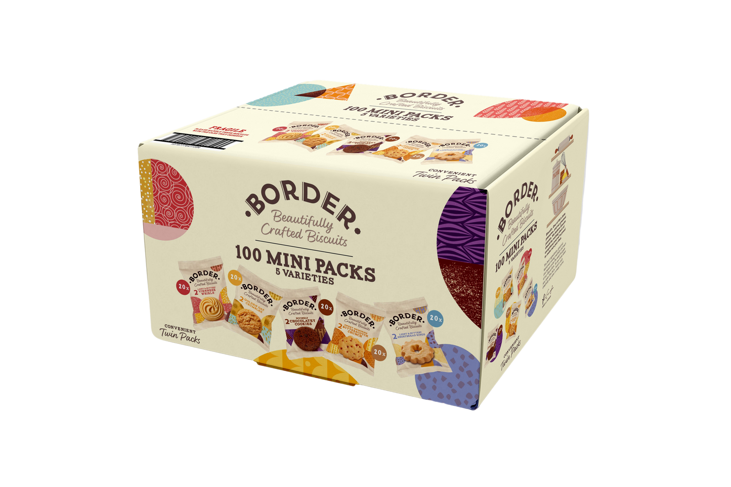 Border Minipack Biscuits 100 pack