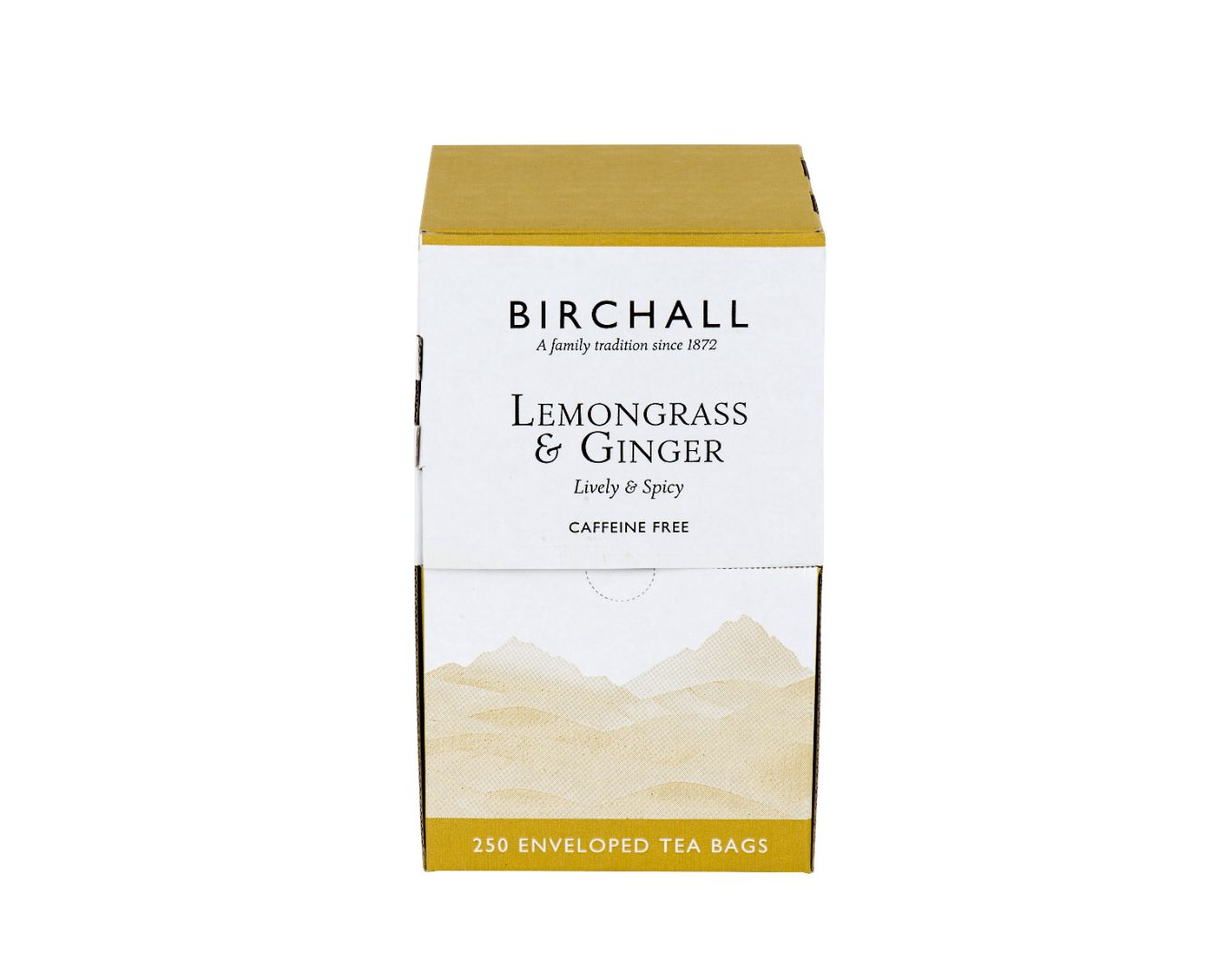 Birchall Lemongrass & Ginger Enveloped Tea Bags 1x250