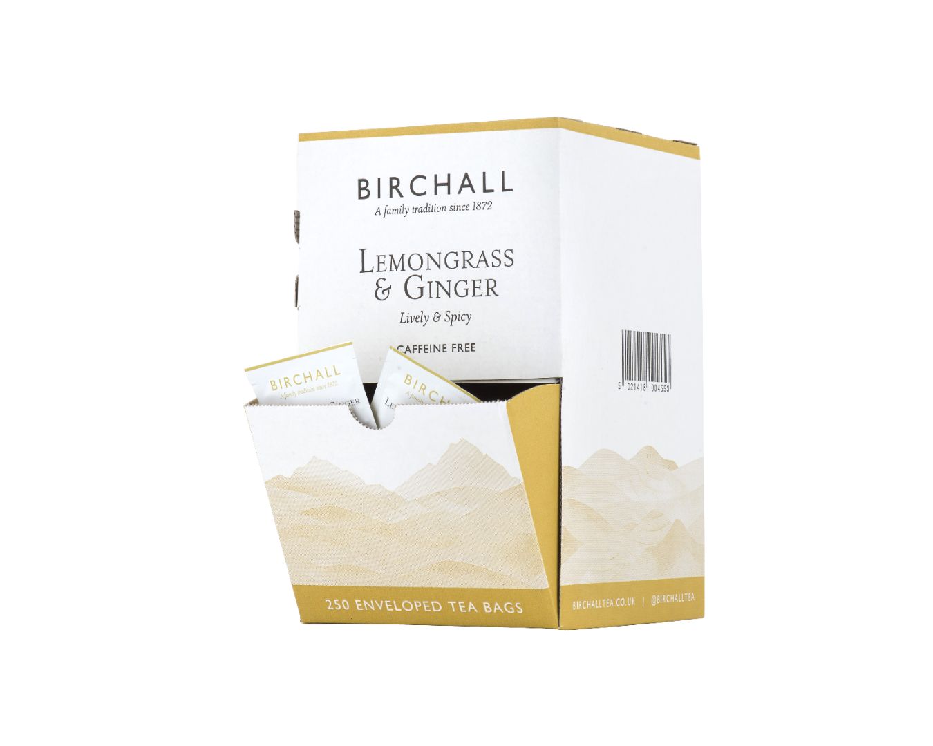 Birchall Lemongrass & Ginger Enveloped Tea Bags 1x250