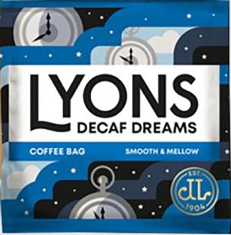 Lyons Decaf Dreams Coffee Bags 150 x 7g